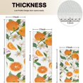 thumbnail image 4 of Orange Fruits Flowers White Pattern Kitchen Rugs Sets Of 3,Kitchen Runner Rugs Non Skid Washable,Decorative Kitchen Floor Mats for Kitchen,Sink,Laundry,17"x30"+ 17"x47" + 17"x59", 4 of 6