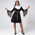 thumbnail image 5 of erfcxs Halloween Cosplay Outfit Court Style Gothic Dress Adult Crossdressing Roleplay Apparel, 5 of 7