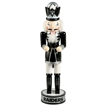 Kids Nutcracker - Forever Collectibles - Holiday Nutcracker V2, Oakland Raiders