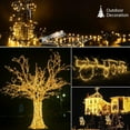 thumbnail image 6 of Quntis  164FT 2000 LED Christmas String Lights , Outdoor  Christmas Lights with 8 Modes, Warm White Plug in Christmas Lights for Tree Xmas Holiday Wedding Party Decor, 6 of 11