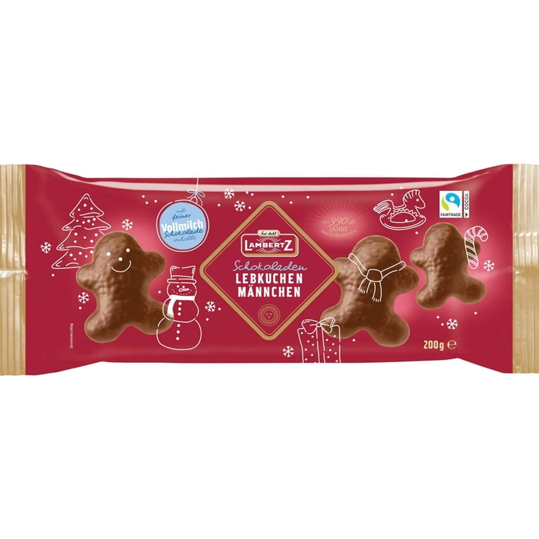 Lambertz Gingerbread Man Milk Chocolate - Walmart.com