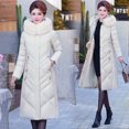 thumbnail image 1 of Chaqueta de invierno acolchada de algodón para mujeres de mediana edad y mayores, chaqueta acolchada de algodón para madres de mediana edad, 1 of 5