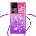 thumbnail image 4 of Funda para Xiaomi 12T/12T Pro 5G Brillantina Líquida Divertida Reluciente y con Cristales en Movimiento Cuerpo Cruzado con Cordón Ajustable, 4 of 5