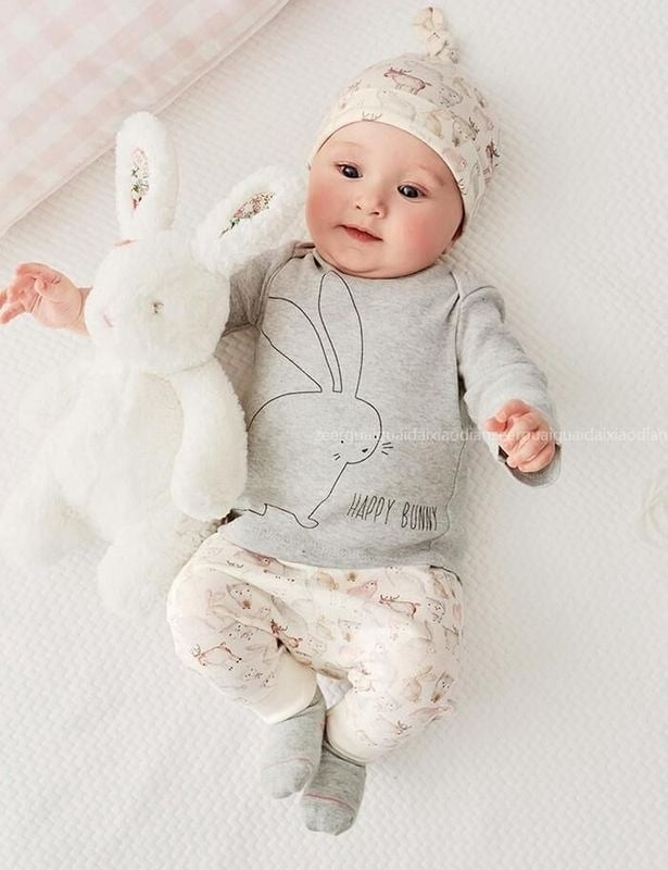 newborn baby boy bunny outfit