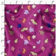 thumbnail image 2 of Soimoi Poly Canvas Pink Fabric - By the Yard - 56 Inch Wide - Abstracts Art Fabric - Contemporary and Unique Patterns for Creative Projects Printed Fabric, 2 of 6