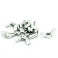 thumbnail image 1 of Unique Bargains 10 Pcs Filetage Femelle M6 Qucik Matériel en Métal Wingnut, 1 of 1