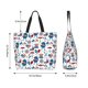 thumbnail image 5 of Balery Fourth Of July Party Bolsa Tote Estilo Estético con Cremalleras, Bolsa de Hombro, Bolsa de Compras Grande y Plegable, 5 of 8