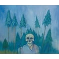 thumbnail image 3 of Karl Wiener 23x20 Black Modern Framed Museum Art Print Titled - Why Anxious (1943), 3 of 5