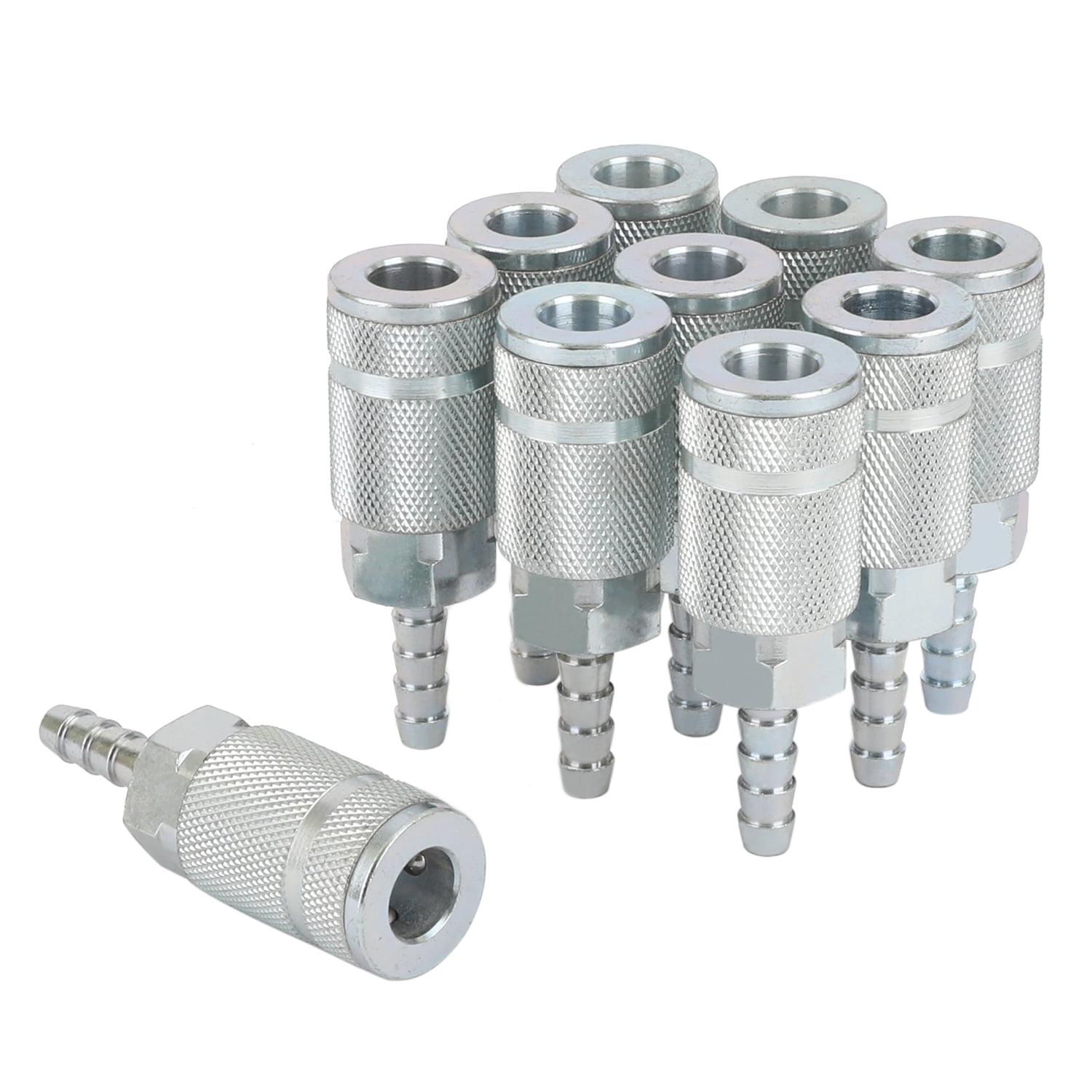 WYNNsky Air Hose Fittings,ARO Type ZincPlated Steel Air Coupler with 1