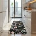 thumbnail image 4 of Pioneer Flower Floral Print Pattern Kitchen Rug Mat,Kitchen Runner Rugs Non Skid Washable,Decorative Kitchen Floor Mats for Kitchen,Sink,Laundry,17"x47.2", 4 of 7