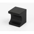 thumbnail image 2 of Alno A853-1-MB Contemporary 1" Solid Brass Notched Block Whistle Style Cabinet Knob /, 2 of 2