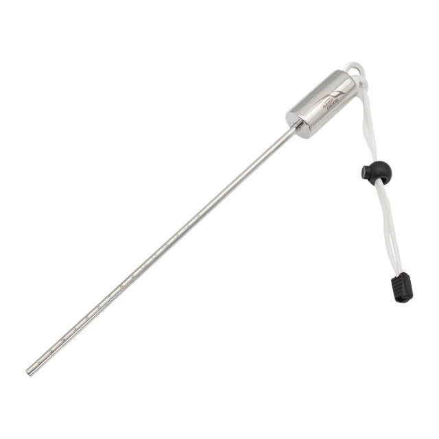 Ruiboury Underwater Diving Pointer Stick Convenient Point Portable Rod Yellow Accessory White 31.5x2.5cm