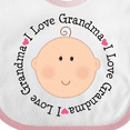 thumbnail image 4 of Inktastic I Love Grandma Baby Shower Boys or Girls Baby Bib, 4 of 4