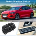 thumbnail image 2 of Interruptor de ventana eléctrica del lado izquierdo delantero Unique Bargains para Ford Focus 2007-2000 No.YS4Z14529BA, 2 of 7
