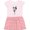 Pink With Stripes, variant on Inktastic Lit Shakespeare bobble Girls Toddler Dress