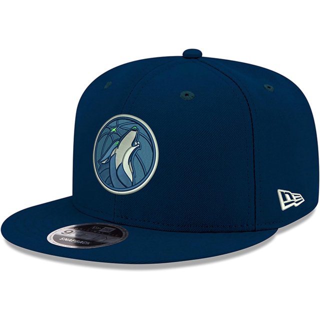 New Era NBA Black 9FIFTY Adjustable Snapback Hat Cap One Size Fits All