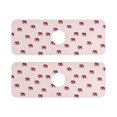 thumbnail image 7 of Yayeee Faucet Mat for Kitchen Sink 14.7" Diatomite Long Splash Guard Pad, Cartoon Elephant Pattern, 2 Pack, 7 of 7