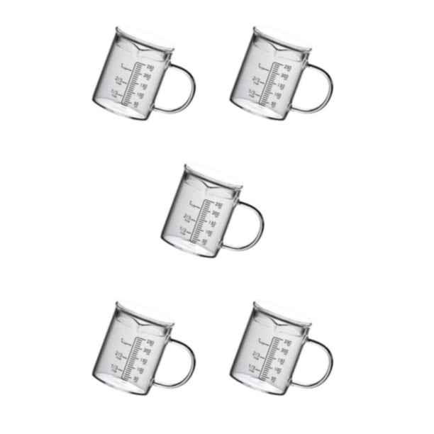 Taza medidora de vidrio de alimentaria Advancent resistente al calor borosilicato 250ml