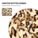 thumbnail image 3 of Leopard-Print Coral Fleece Shower Hat for General Users Quick Drying Beige 1Pcs, 3 of 4