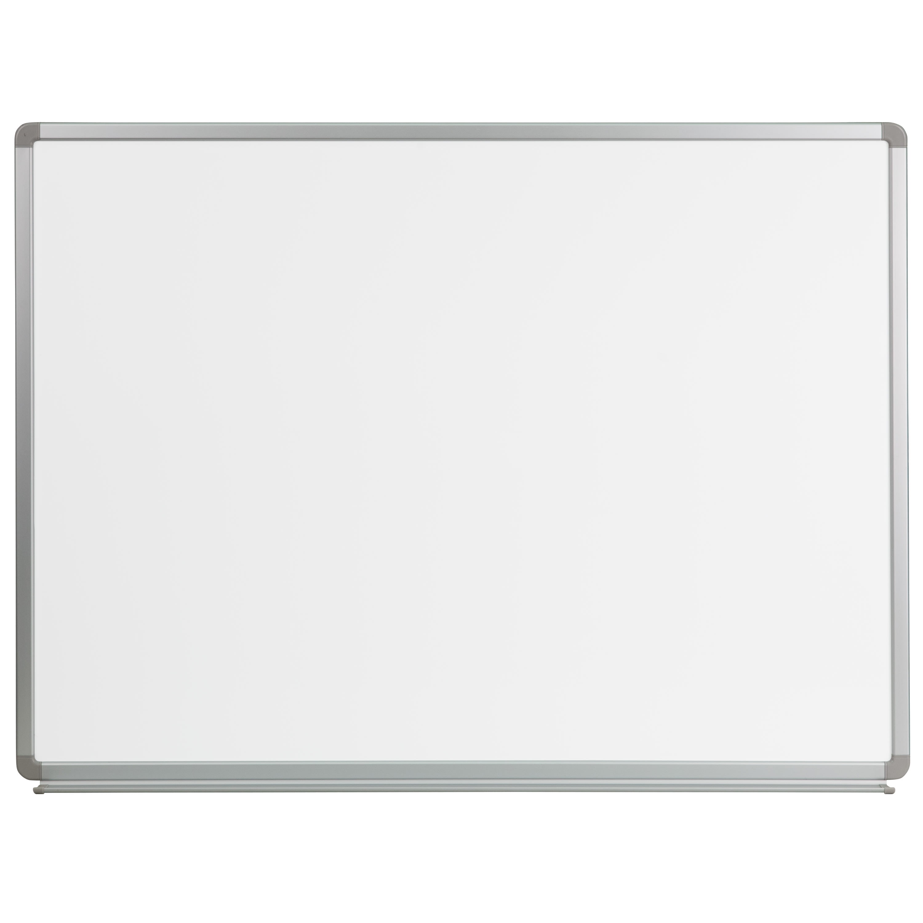 Emma + Oliver 4' W x 3' H Magnetic Dry Erase Marker Board