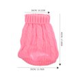 thumbnail image 2 of BESTYASH Suéter Cómodo Para Perros En Rosa Con Adorable Y Tejido Resistente, 2 of 7