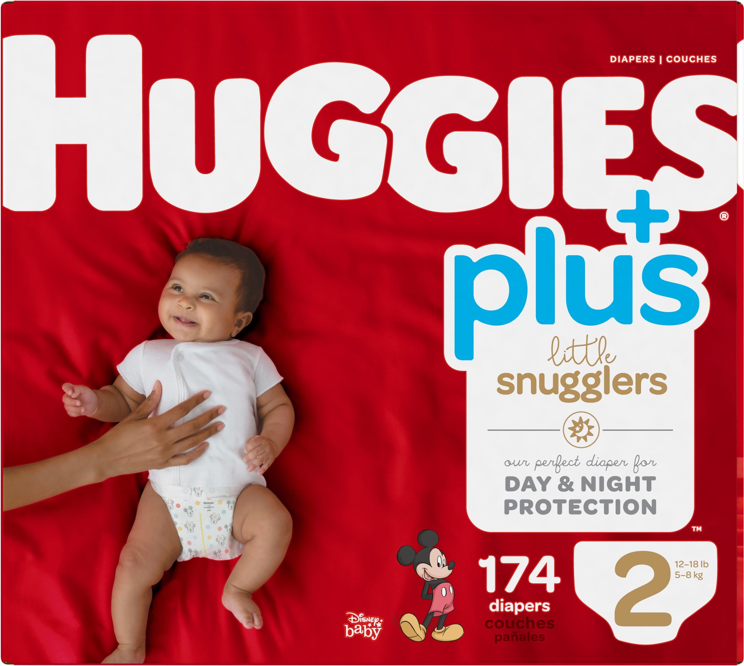 Huggies Little Snugglers Wetness Indicator Soft Diapers Size 2 174 Huggies Little Snugglers Wetness Indicator Soft Diapers Size 2 174
