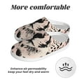thumbnail image 6 of Goofa Pink Cheetah Art Print Womens Mens Cotton Lightweight House Slippers , Washable Home Slippers,Indoor Comfy Bedroom Cozy Slippers-35/36, 6 of 7