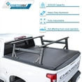 thumbnail image 2 of Syneticusa Automatic Retract Hard Tonneau Cover+Rack 2007-2024 Silverado/Sierra 5'8" Bed, 2 of 8