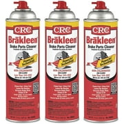 CRC Brakleen 05050 Brake Parts Cleaner - 50 State Formula PowerJet Technology (Pack of 3)