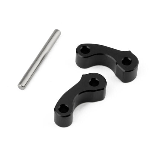 Black Billet Window Latch Hinge Pivot Rear Quarter for Tacoma 95-04 Tundra 00-06