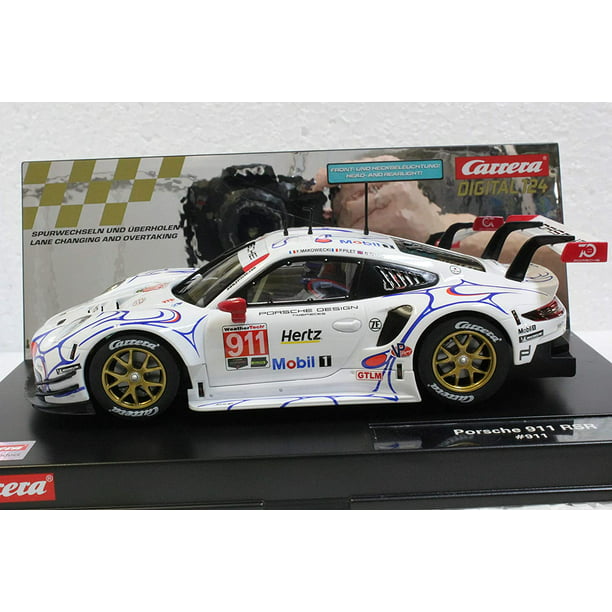 Carrera 23890 Porsche 911 RSR No. 911 1:24 Scale Digital Slot Car Racing  Vehicle for Carrera Digital Slot Car Race Tracks 