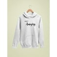 thumbnail image 3 of Make It Amazing Crystals Hoodie Women -Image by Shutterstock, Female Medium, 3 of 4
