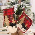 thumbnail image 1 of Kitchen 2PCS Pot Holders, Cotton Pot Holders for Kitchen, Red Pot Holders Heat Pad, Cooking Hot Pads Gloves(Christmas ）, 1 of 5