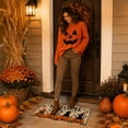thumbnail image 4 of Halloween Doormat Gothic Door Mat for Front Door, Doormat Outside Entrance, Halloween Pumpkin Ghost Decor for Porch and Entryway, Indoor Outdoor Use,23.62x15.75in, 4 of 7
