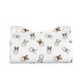thumbnail image 2 of Naloa Bbaseball Dog Print Leather Tissue Box Cover Rectangle | Long Tissue Box Cover | Tissue Box Holder | Tissue Holder for Bathroom, 2 of 9