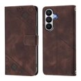 thumbnail image 4 of Wallet Case for Samsung Galaxy S26 Pro with Card Slots & Stand, Shockproof Scratch-Resistant Cover Brown, 4 of 6