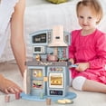 thumbnail image 3 of Juego de Cocina de Simulación Sunnimix Juego de Cocina para Niños Azul, 3 of 8
