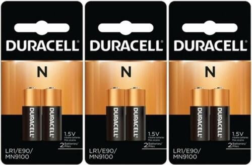 Amazon | セットの4 Duracell mn9100 / e90 / lr1医療バッテリー
