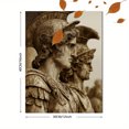 thumbnail image 3 of Ancient Roman Soldier Statue Canvas Print, Wall Art for Living Room, Bedroom, Dining Room, Office, Hotel Lobby, Study, 3 of 8