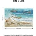 thumbnail image 4 of Coastal Beach Placemats Set of 4 Serenity Prayer Table Mats Washable Place Mats for Home Party Indoor Kitchen Dining Table Decoration 12x18 Inch, 4 of 6