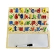 thumbnail image 2 of Esquirla Alphabet Puzzles Board Sensory Toy Montessori Toys Handwritten Exercise Board Lowercase, 2 of 8