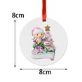 thumbnail image 3 of Teissuly 3Pcs Christmas Ornaments Hanging Decoration Gift Product Personalized Family Teissuly WER202311215659, 3 of 7