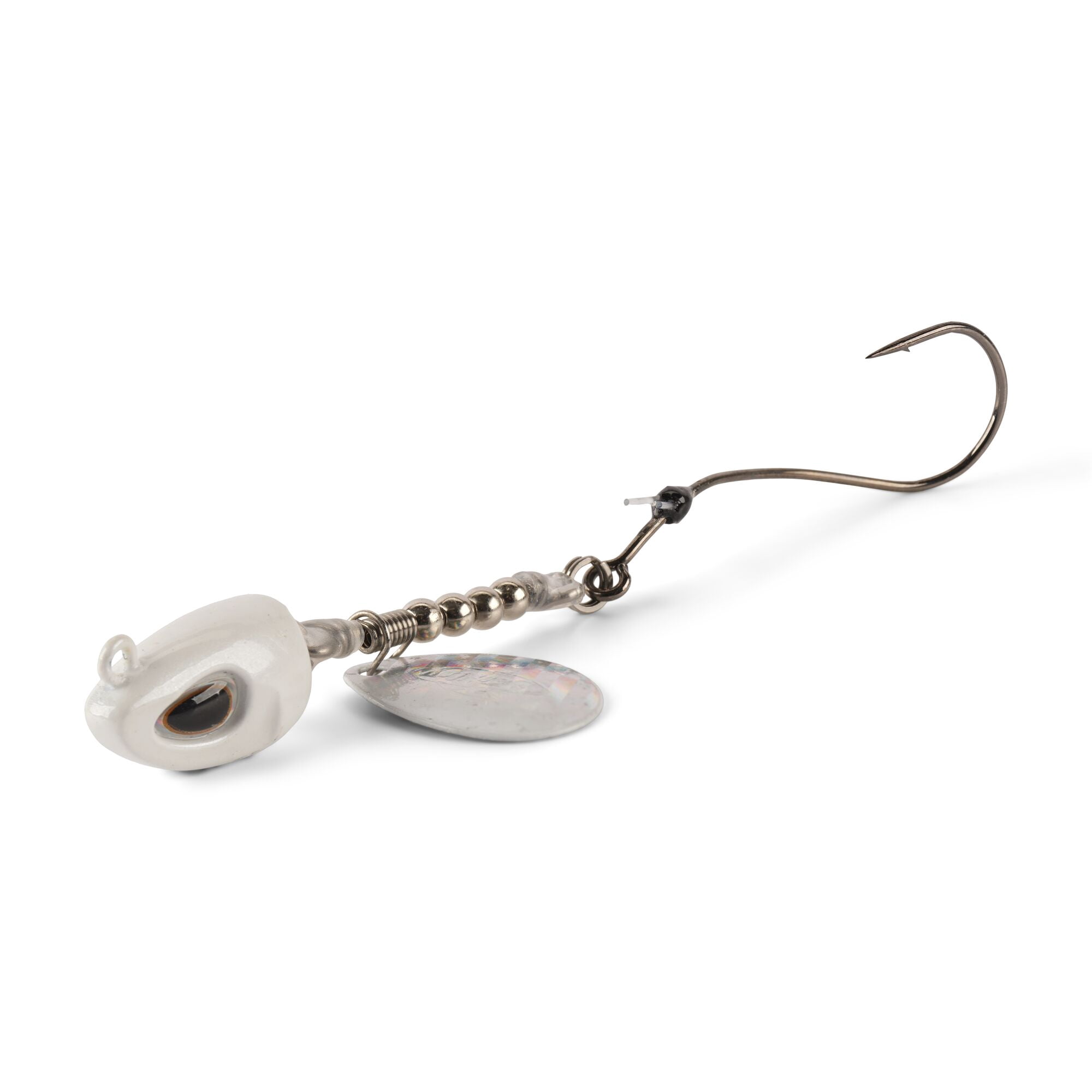 Berkley Bladed Rawler Jig, Crawler Jigs, Pearl White (1 Count)