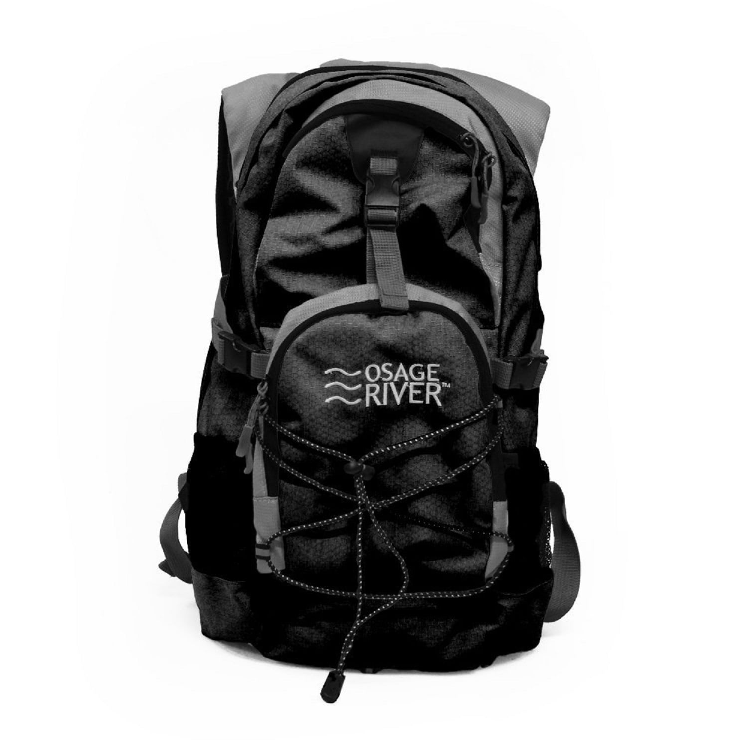 Osage River Drake Hydration Pack Black Gray by Osage River Gear