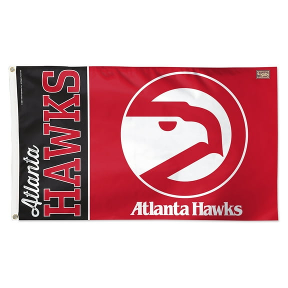 WinCraft Atlanta Hawks 3' x 5' Single-Sided Heritage Deluxe Flag