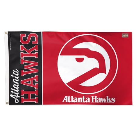WinCraft Atlanta Hawks 3 x 5 Single-Sided Heritage Deluxe Flag
