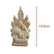thumbnail image 4 of Marco de fotos redondo,Pequeño cuadro vintage dorado para pared,Marco de fotos de resina redondo y decorativo adornado,Estatua católica,Colección de figuritas y adornos de la Sagrada Familia, 4 of 8