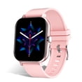 thumbnail image 1 of Hombres Reloj inteligente Digital Bluetooth Compatible con la pantalla Táctil Táctil Reloj de pulsera Fitness Tarifa cardíaca Música Reproductor SmartWatch Electronics Pink Silicone Strap Inevent EL005787-02B, 1 of 7