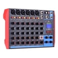 thumbnail image 2 of Console de Mixage, Console Audio 48v Dj Réseau Alimentation Bt/usb/mp3 Console Portable 8 Canaux Dj Réseau Bt/usb/mp3 Dj Simbae Console Usb Iuppa, 2 of 6