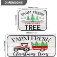 thumbnail image 3 of Retro Honey Bees Wildflowers Kitchen Mat Set of 2 Anti-Fatigue Kitchen Rug Set Non Slip Foam Cushioned Kitchen Runner Rugs and Mats Comfort Standing Mat for Farmhouse Doormat Laundry, 3 of 6